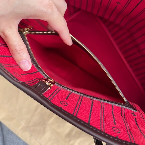 Louis Vuitton Damier Ebene Neo Neverfull MM (Pre-owned)) - Picture 12 of 17